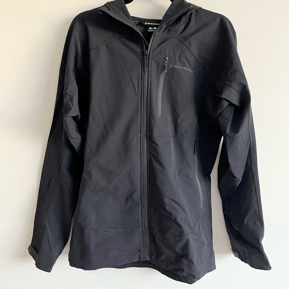 Black Diamond Men's M Black Cirque Shell